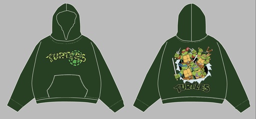 Hoodie Verde Hoja Junior Sepshe